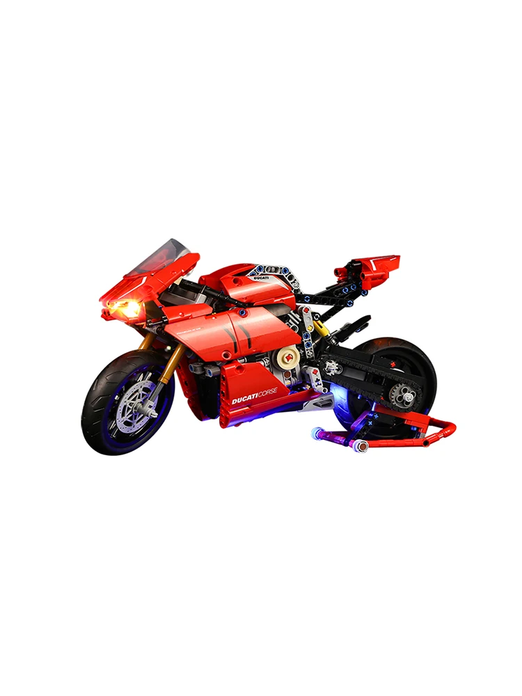 

USB Powered LED Lighting Kit For Motorcycle 42107 Brain-Training Toy (Only LED Light, No Block Kit)