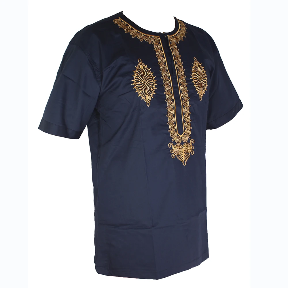 Новинка Дашики топы мусульманская одежда африканская Bazin двусторонняя