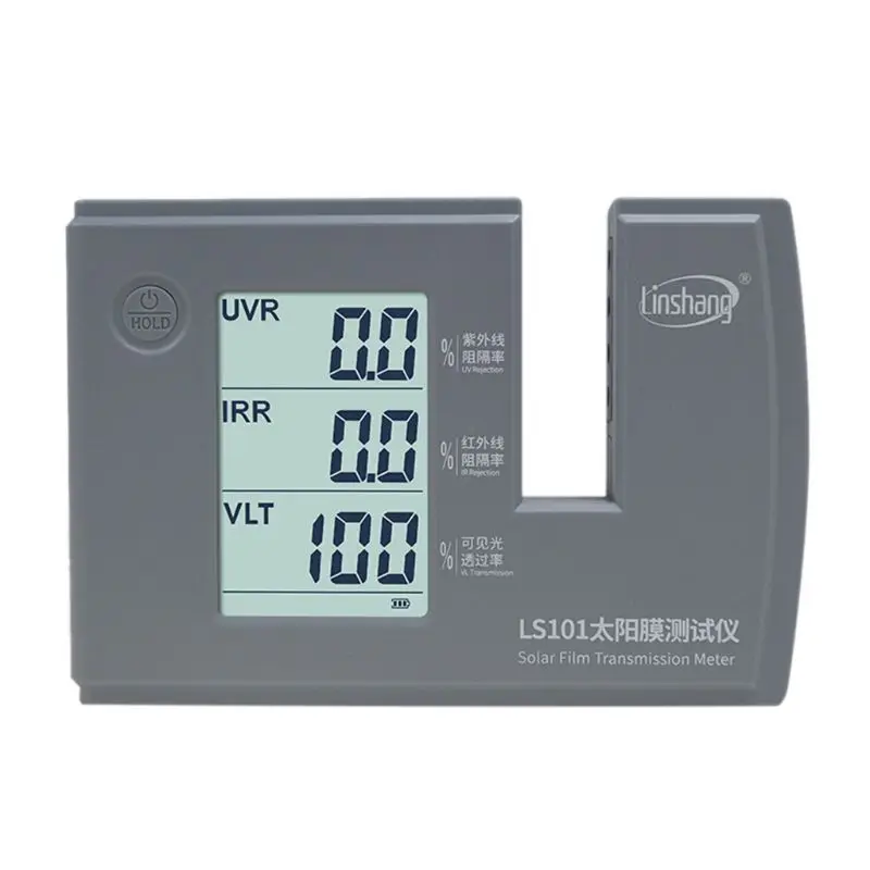 

LS101 Solar Film Transmission Meter Ultraviolet Infrared Rejection Rate VLT Test 203C