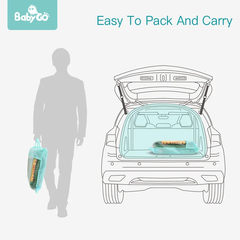 Детский коврик для ползания BabyGo развивающий мат с животными и обезьянами игровой