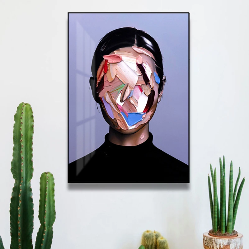 Абстрактные Портретные картины настенные современное настенное искусство