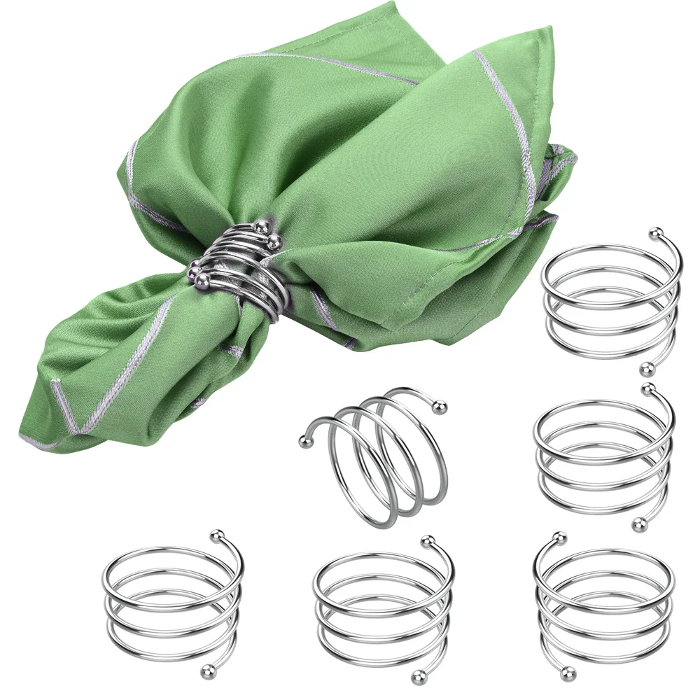 

Napkin Holder Napkin Ring For Bar Restaurant Party Dinner Table Decoration Durable West Dinner Towel Buckle
