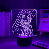 anima led night light hanayamata hana for bedroom decor birthday gift touch sensor nightlight desk 3d lamp