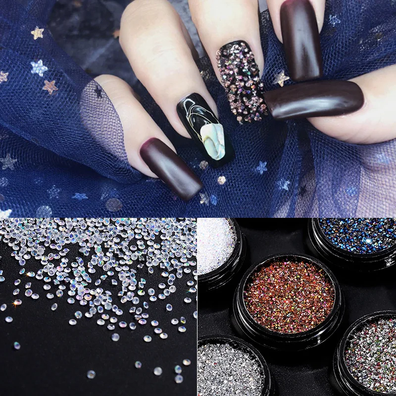 Лидер продаж Модный Блестящий Порошок для ногтевого дизайна 1 коробка/3 г 9
