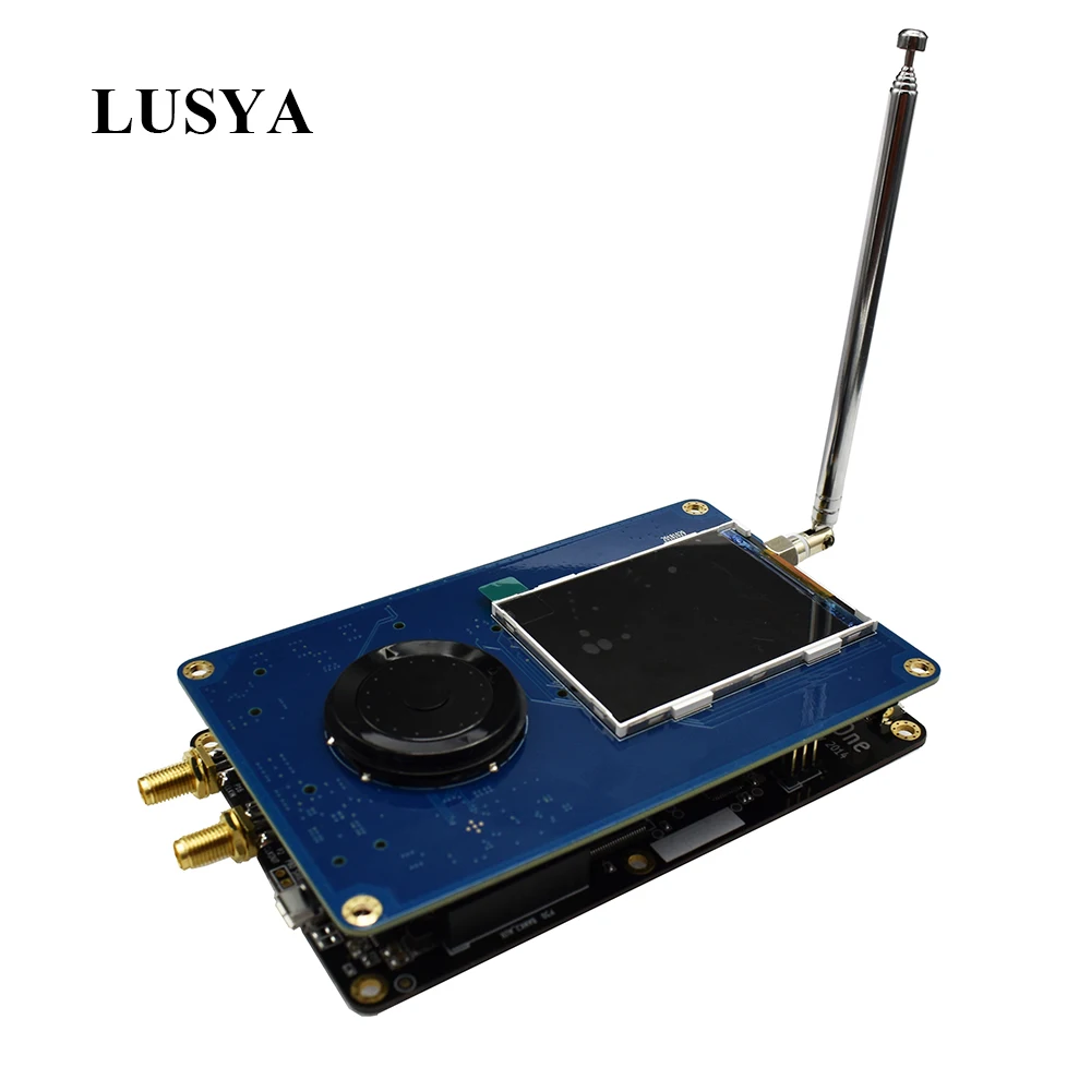 Lusya PortaPack консоли 0.5ppm TXCO со встроенной антенной для HackRF один 1 МГц 6 ГГц SDR приемник