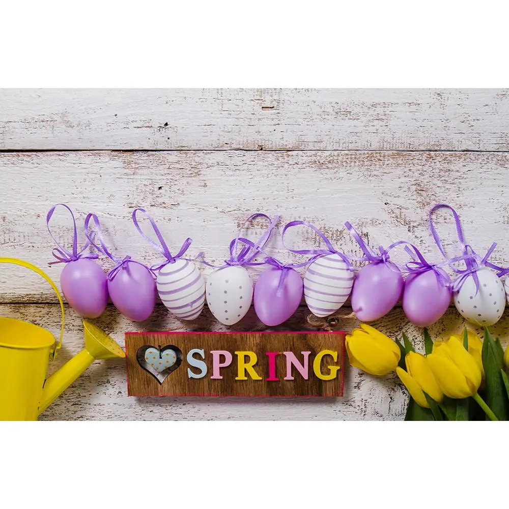 

Vinyl Custom Photography Backdrops Flower and wood planks Theme Photography Background 190117SK-014
