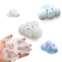 13pcs 3d cloud shaped candle silicone mold candy chocolate soap molds diy epoxy resin casting molds baking cake decoration tool
