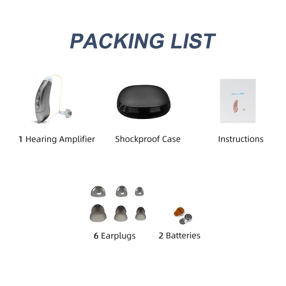 Hearing Aids With Bluetooth 10-Channels Mild to Moderate Loss Audifonos Invisible Adjustable Tone Sound Amplifier Drop Shipping | Красота и