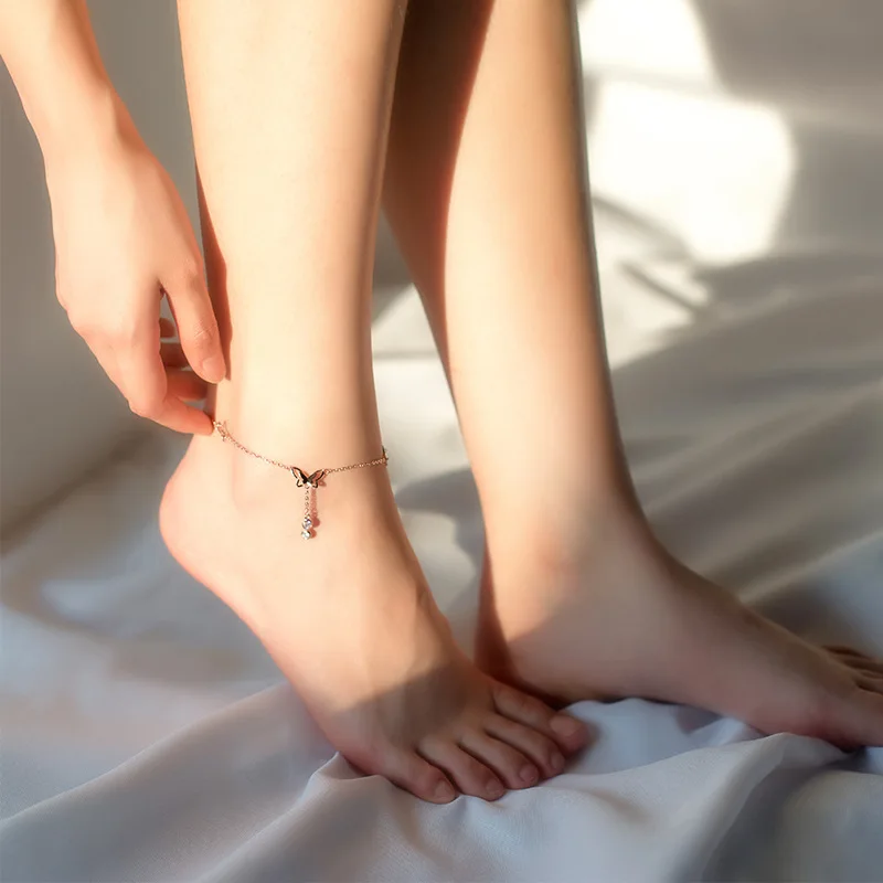 Trustdavis настоящее 925 пробы серебро сладкое животное Бабочка кисточка