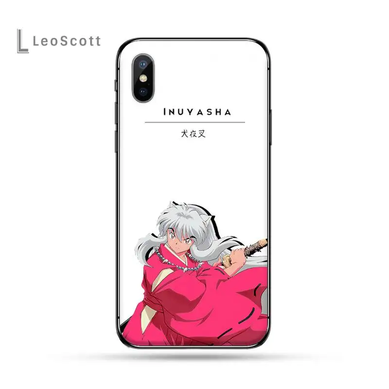 

Inuyasha Higurash Japan anime Phone Case for iPhone 11 12 pro XS MAX 8 7 6 6S Plus X 5S SE 2020 XR high quality Anti-fall capa