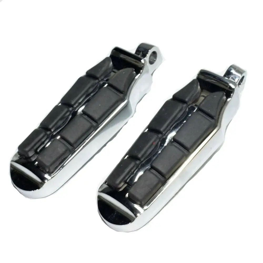 5 Male Mount Motorcycle Rubber Footrest Footpegs Floorboard For Harley Iron XL 883 1200 Street 750 500 Touring Custom Dyna Softail - Цвет: 5