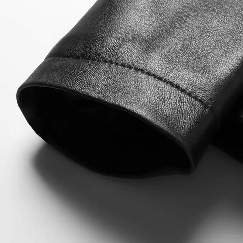 Pudi MT933 новые модные мужские куртки бейсбольные Пальто короткие оригинальные жакеты из овечьей кожи Верхняя одежда из натуральной кожи