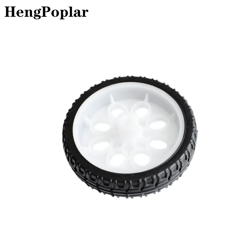 DIY робот колесная шина TT двигатель Интеллектуальный автомобиль платформа 521