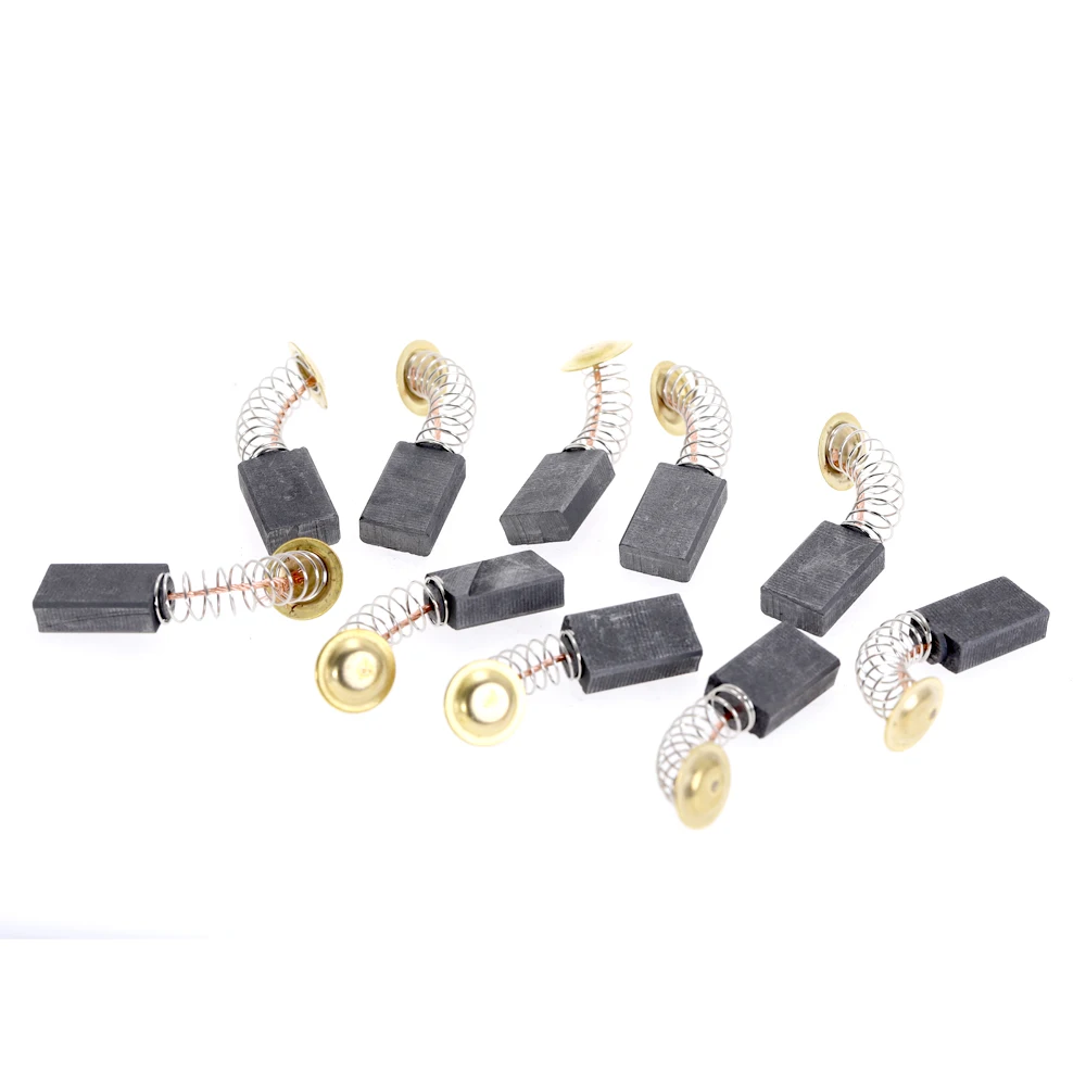 10 шт. дрель Замена для электрической мясорубки Угольная щетка 6x12x14 мм 6x12x20 6x14x20