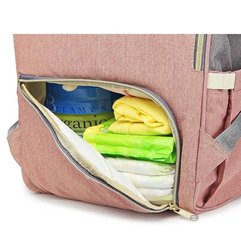 USB Mommy Bag Diaper Large Capacity baby bag travel Nappy diaper backpack waterproof anti-loss maternity bag handbags for moms