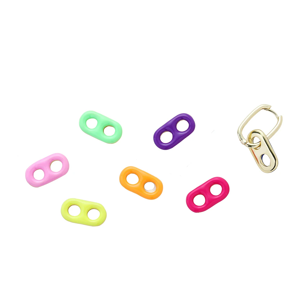 1 шт./2 шт. неоновая Люминесцентная свинья серьги для носа Цвет отверстие