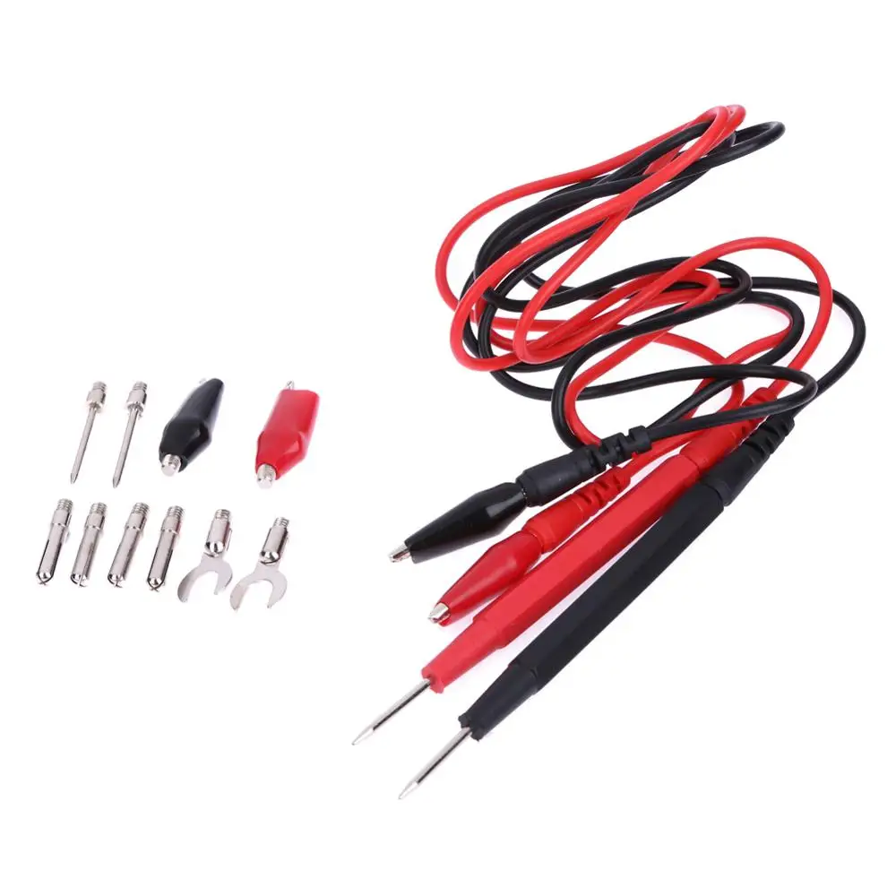 

16Pcs/Set Universal Probe Test Leads Pin for Digital Multimeter Needle Tip Meter Multi Meter Tester Lead Probe Wire Pen Cable
