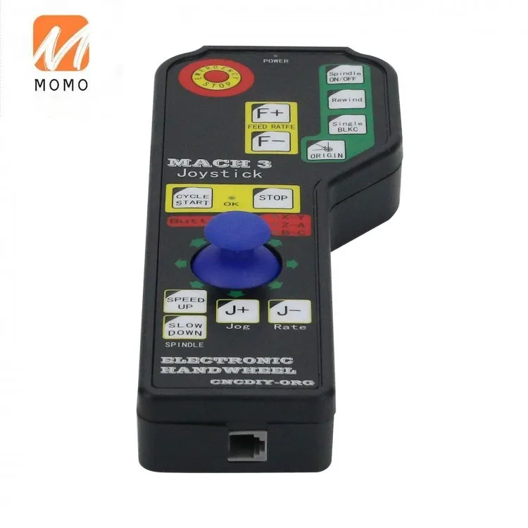 

Mach3 6 Axis USB Joystick Rocker Handheld Electronic Handwheel for CNC Carving Machine