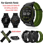 Ремешок нейлоновый для смарт-часов Garmin Fenix 6X 6 Pro Fenix 5X 5 Plus 3HR