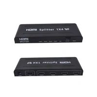 4k hdmi splitter hdcp 1 in 4 out power signal amplifier audio splitter switch hdmi converter hdmi adapter 4 in 1 hdmi monitor
