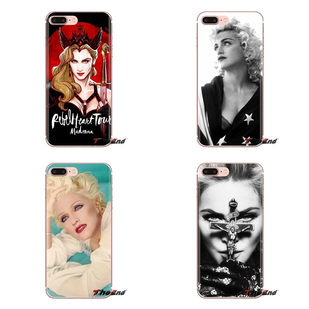 Rebel Heart USA Sexy Lady Madonna Phone Housing For Xiaomi Mi3 Samsung A10 A30 A40 A50 A60 A70 Galaxy S2 Note 2 Grand Core Prime |