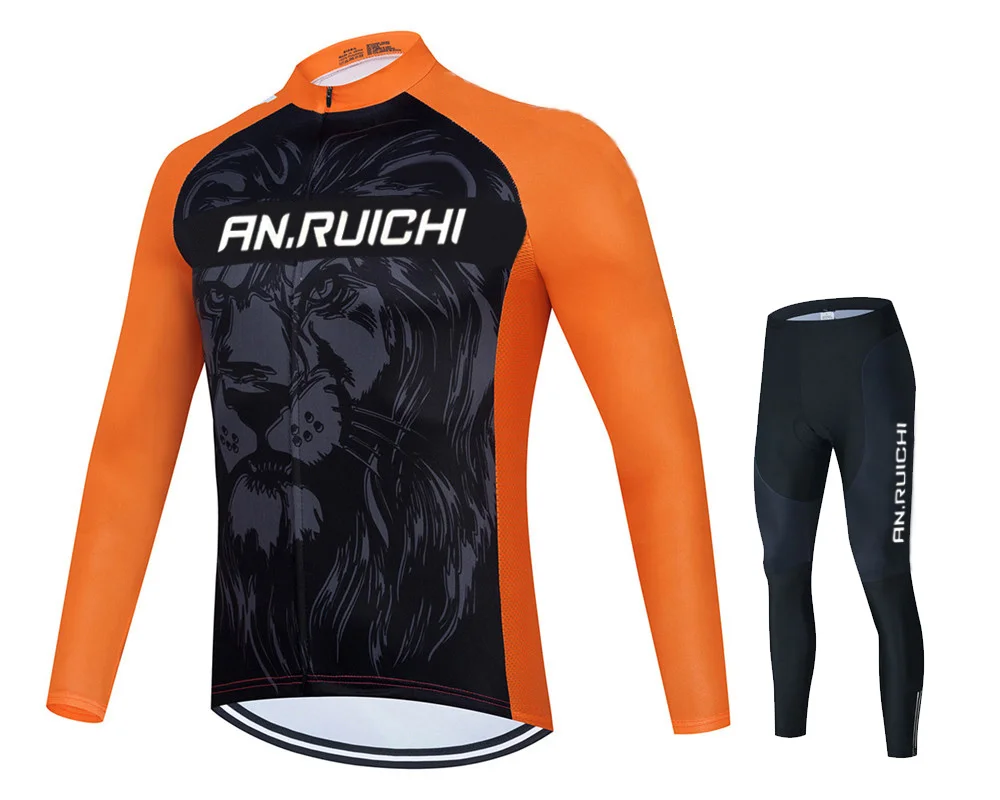 

New 2021 Team Winter Thermal Fleece Cycling Jerseys Set MTB Bike Clothes Maillot Ropa Ciclismo Invierno Bicycle Cycling Clothing