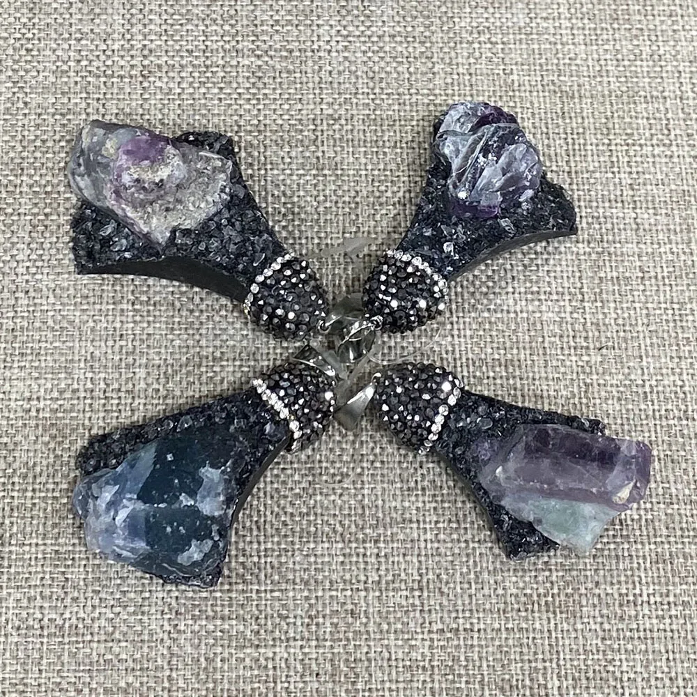 Новые продукты натуральная Подвеска из камня и хрусталя ювелирный нафат Смолы