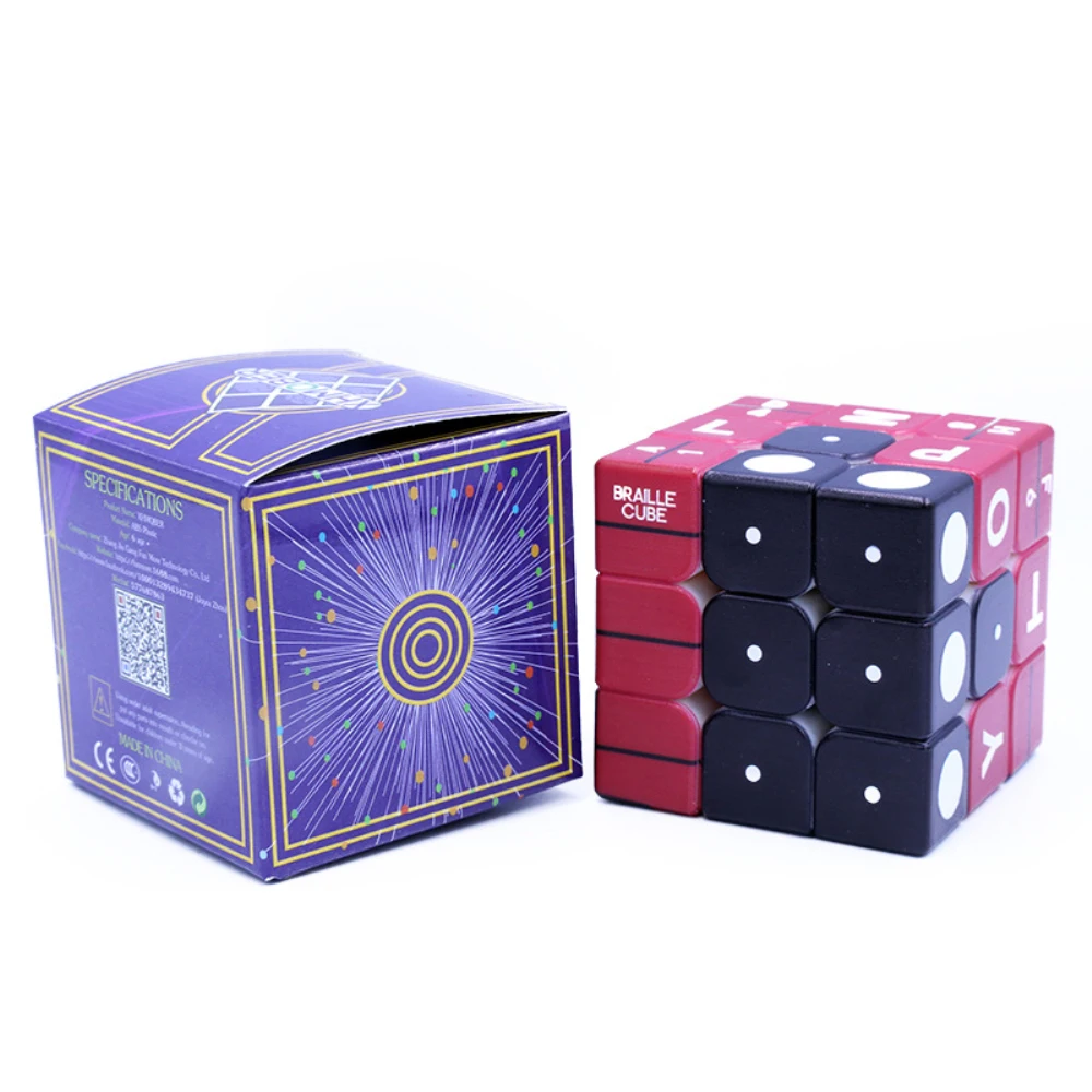 3x3x3 на основе распознавания волшебный куб головоломка игрушка для детей слепой