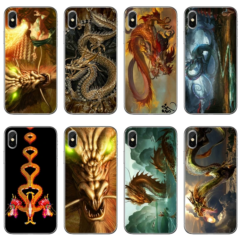 Китайский силиконовый чехол Dragon Masters для телефона Huawei P30 P20 Pro P10 P9 P8 Lite Y5 Y6 Y7 Y9 Prime P