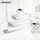 Полированный держатель для туалетной бумаги крючок для полотенец в ванную набор аксессуаров для бара из нержавеющей стали для спальни настенное крепление для ванной