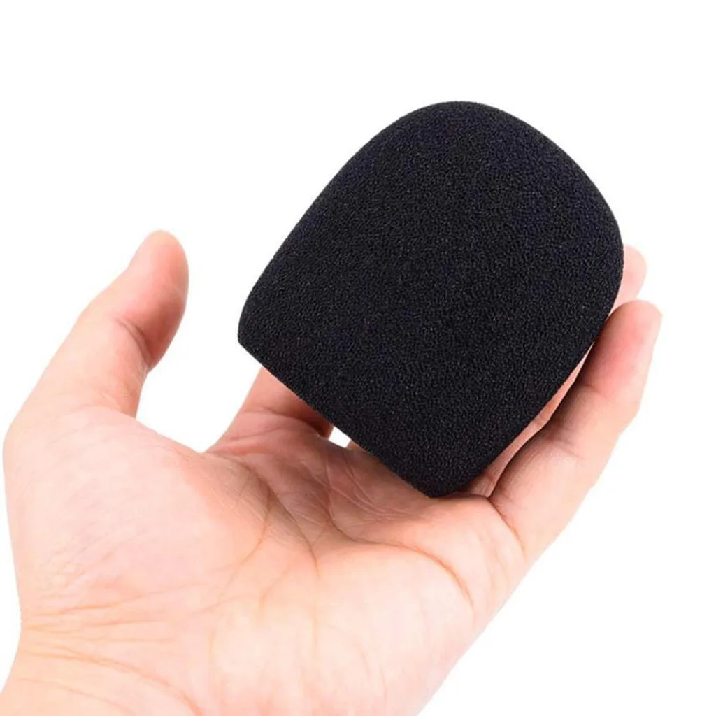 

10Pcs High Density Handheld Microphone Windscreen Mic Cover Soft Sponge Cap