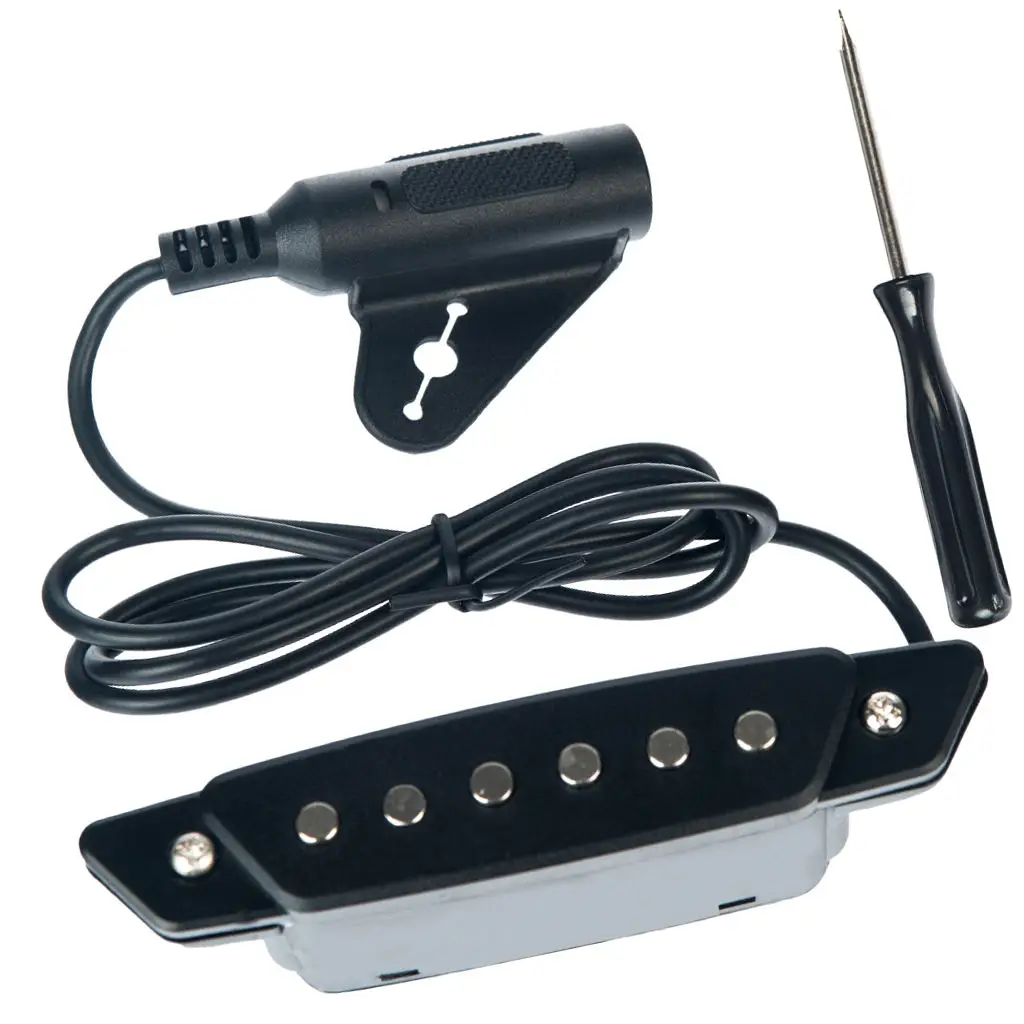 Звукосниматель звукового отверстия SH-85 для акустической гитары на 6 или 12 струн