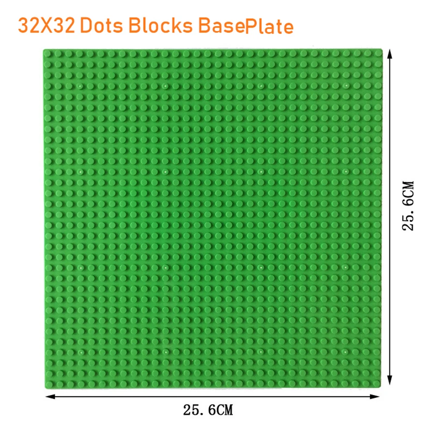 Классические базовые пластины 32X32 точки опорная пластина пластиковые кирпичи