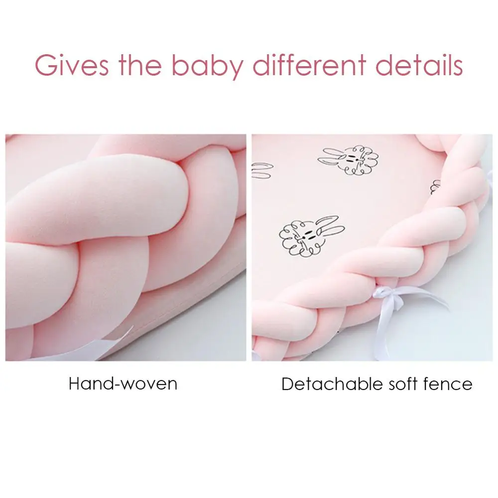 

Baby cradle bed newborn recliner portable crib cotton portable baby stereo protection bionic bed in the bed breathable hypoaller