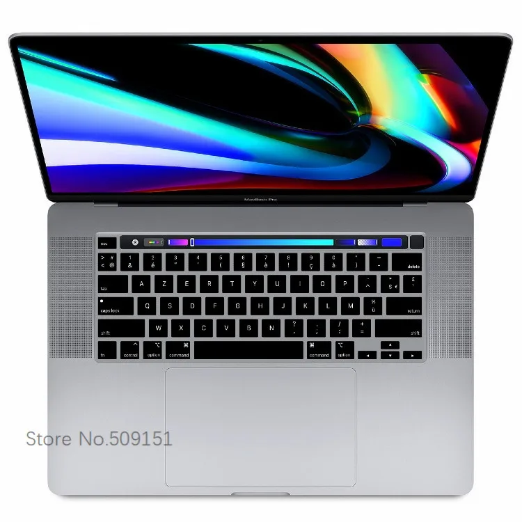 Чехол для клавиатуры с французской раскладкой защита кожи версия США MacBook Pro 13