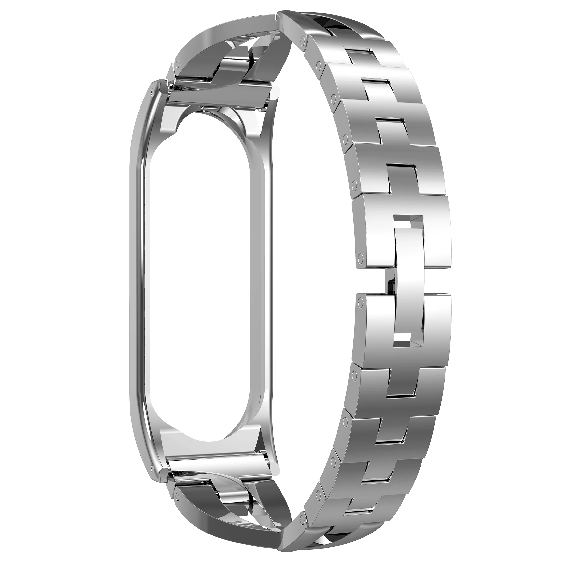 Diamond Stainless Steel for Xiaomi Band 3 4 5 6 Watch Band Replacement Strap Bracelet Band elegant Women for Mi Band 5 Strap