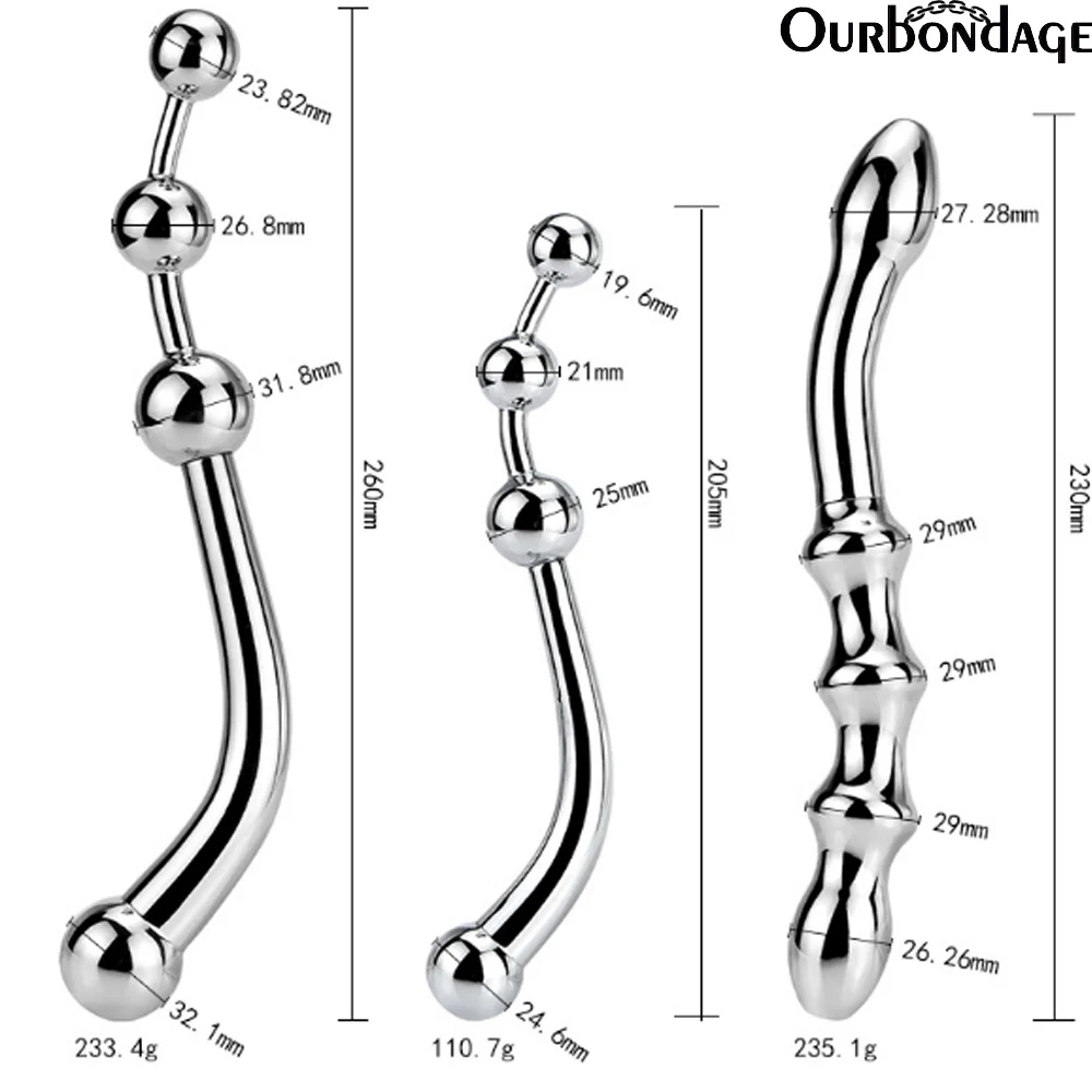 Анальная пробка из нержавеющей стали в виде змеи для мужчин женщин массажа