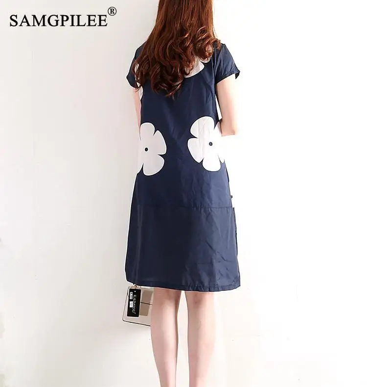 Женское летнее платье повседневное ТРАПЕЦИЕВИДНОЕ короткое с принтом модель 2020