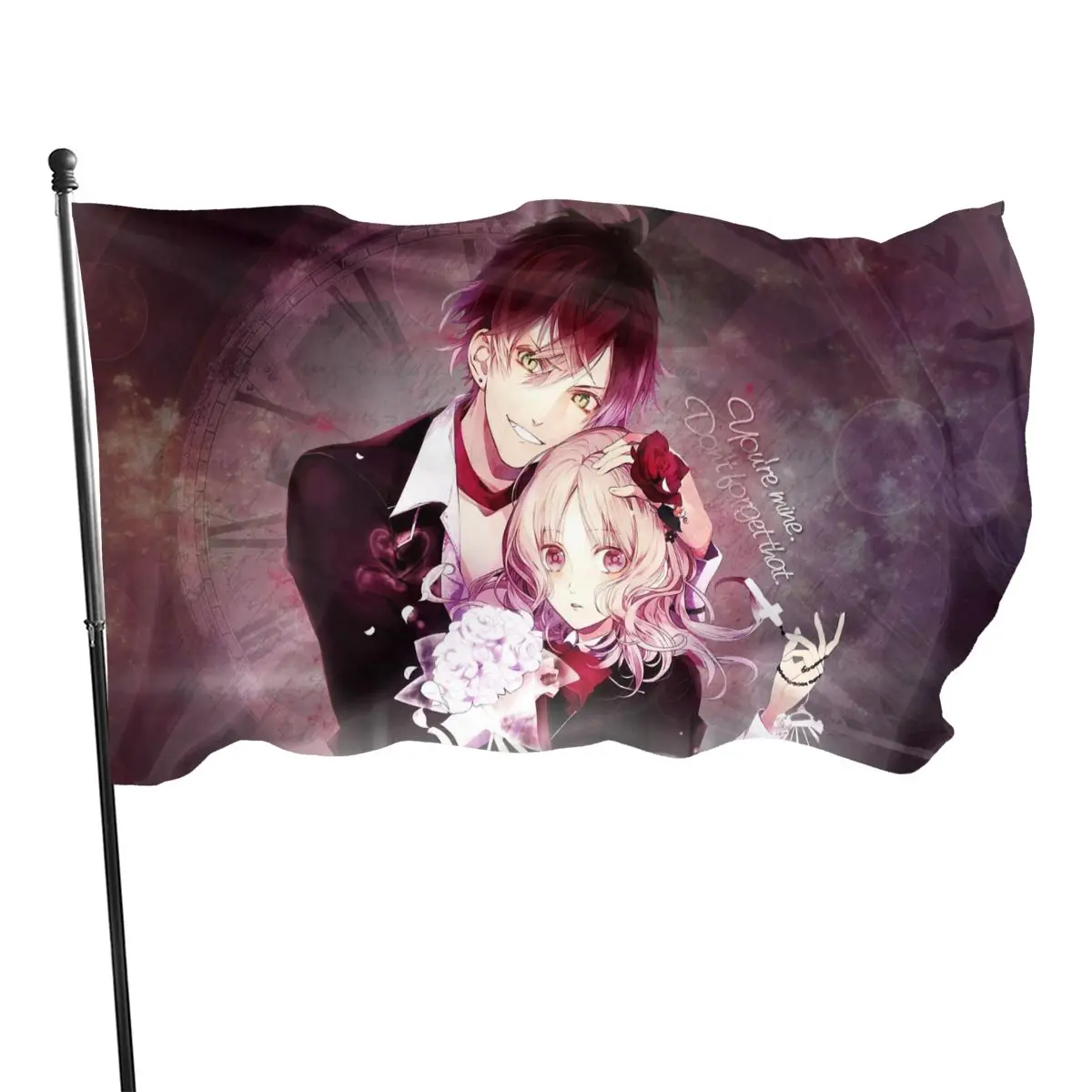 Дизайнерский Декоративный Флаг для влюбленных 90 см x 150 см|Флаги баннеры и