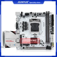 jginyue b85i plus motherboard lga 1150 supports core series and xeon e3 processors ddr3 memory with wifi m 2 nvme slot mini itx