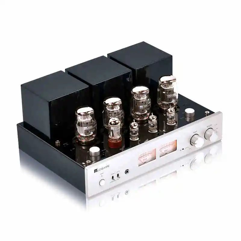 Nobsound Hi-end KT88 вакуумная трубка интегрированный Push-pull усилитель мощности Phono Preamp дистанционного 45 Вт* 2