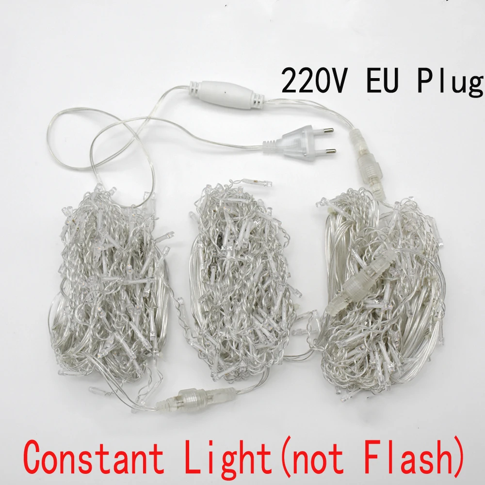 street garland on the house outdoor christmas decoration festoon led curtain icicle string lights droop 0 6 0 8m for xmas decor free global shipping