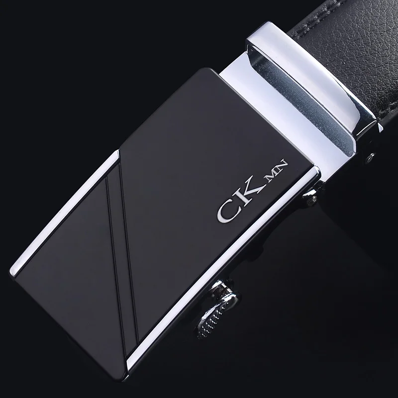 

Genuine Leather Belt Man Men's Belt Cow Man Designer Belts Fashion Automatic Buckle Belts For Men Leather Designer