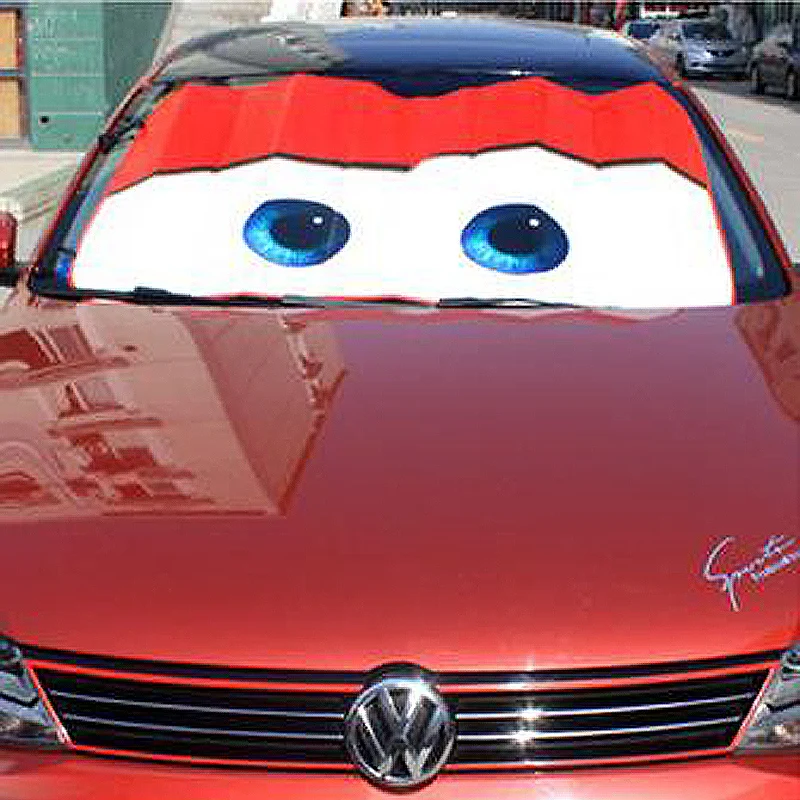 Солнцезащитный козырек для лобового стекла автомобиля 130x70 см - купить по