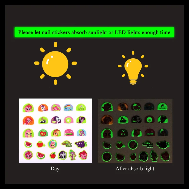 Холодное сердце для девочек 2 платья Эльзы и Анны свечение ногтей в темноте
