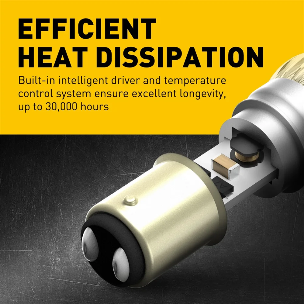 

2X For HYUNDAI I30 I40 IX35 SOLARIS SONATA TUCSON 1157 BAY15D Led Lamp Car P21/5W P27/7W W21/5W WY21W Led Brake Light Tail Bulb