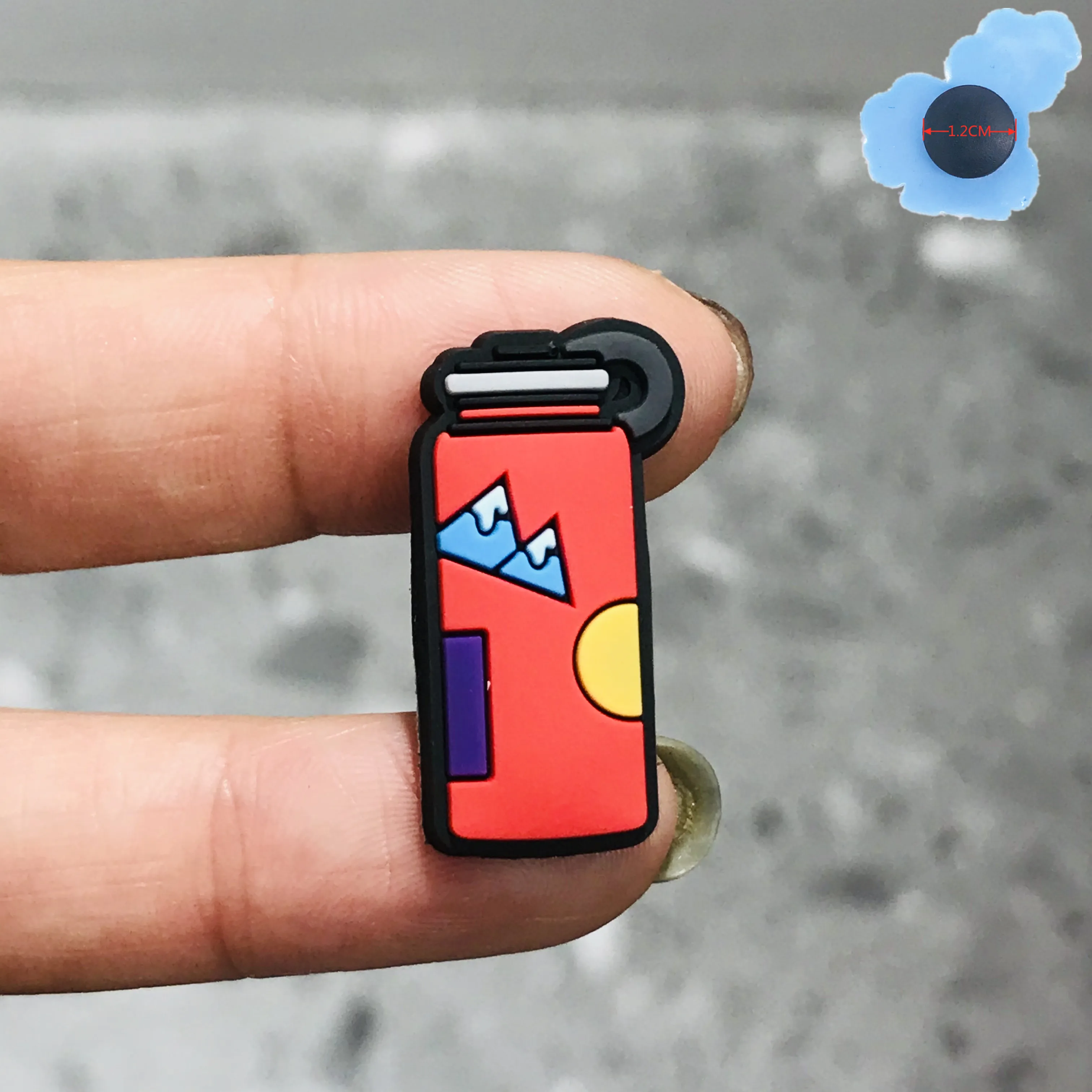 1 шт. уличная бутылка для подвески из ПВХ аксессуары обуви украшение садовой с