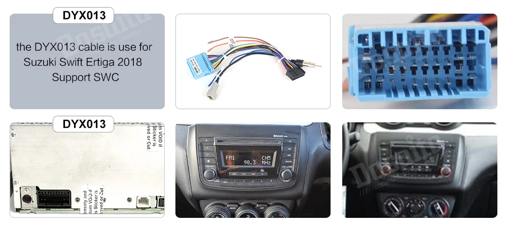 Dasaita " ips радио 1Din стерео Android 9,0 для Suzuki Swift Ertiga gps навигация Bluetooth 1080p видео TDA850 MAX6