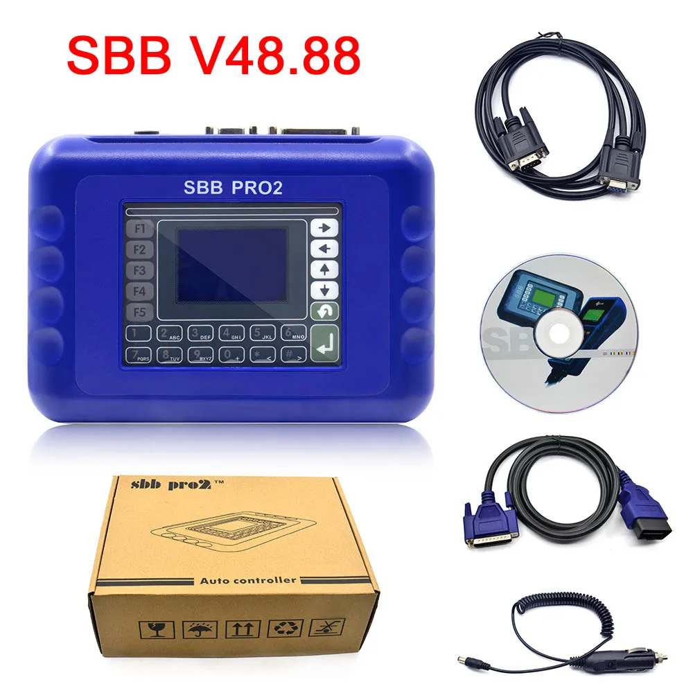 V48.88 Новейшая Версия SBB V48.99 SBB Pro2 V48.88 авто ключ программист Поддержка автомобилей до Замена SBB V46.02 Мини Zed Bull - Цвет: V48.88