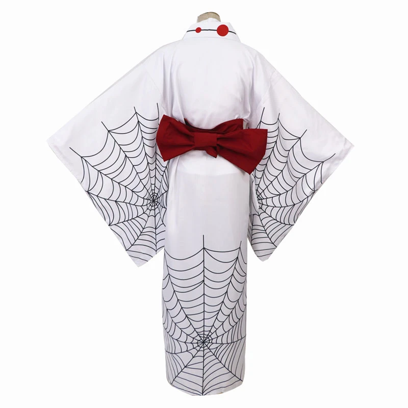 New Hot Anime Demon Slayer Kimetsu no Yaiba Spider Oni Ayaki Rui Cosplay Costume Men's Kimono Full set Halloween Party Outfit |